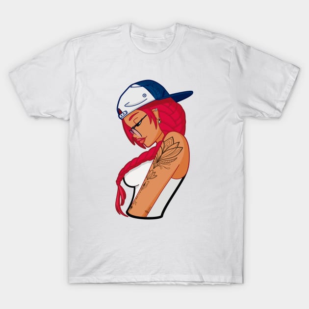 TATTOO GIRL T-Shirt by Onlymery